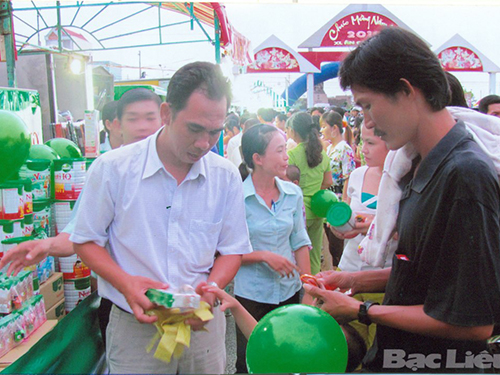 Hội chợ hàng Việt Nam tại Cà Mau